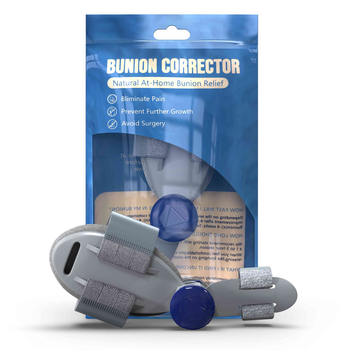 Bonex Bunion Fix - Elimina los juanetes en casa sin cirugía (Clínicamente comprobado)