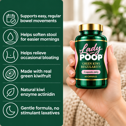 Lady Poop Green Kiwi