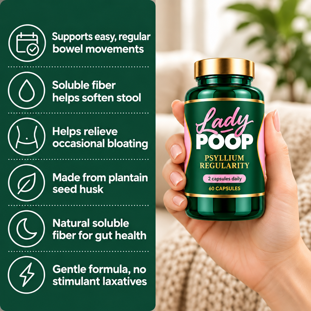 Lady Poop Psyllium