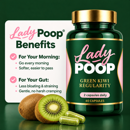 Lady Poop Green Kiwi
