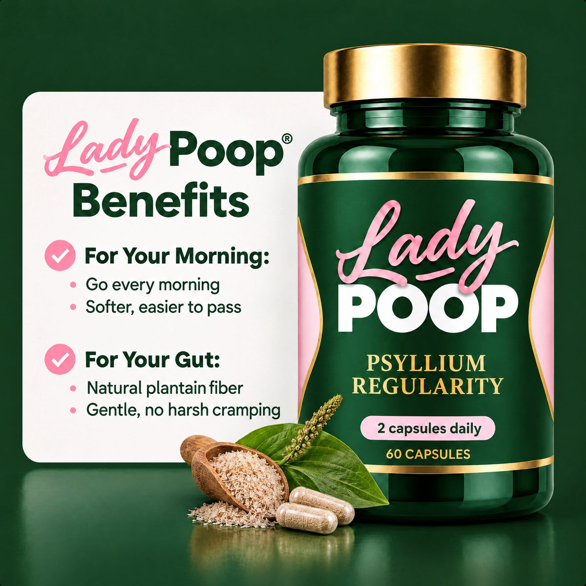 Lady Poop Psyllium